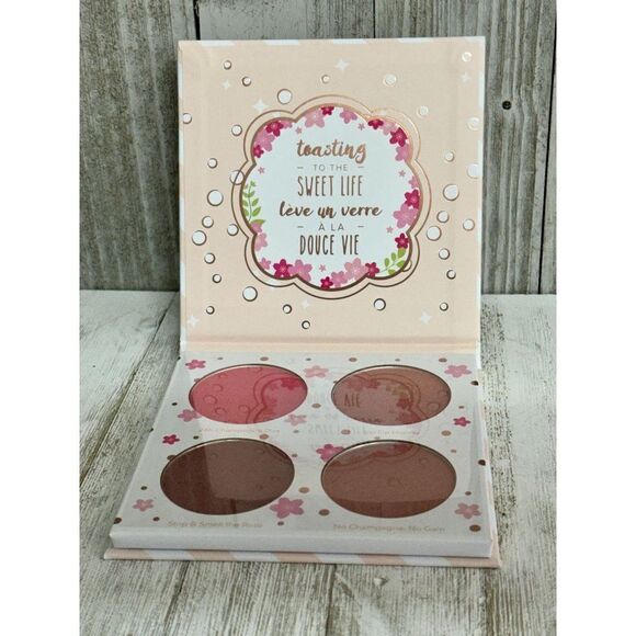 Beauty Bakerie Cotton Candy Champagne Blush highlighter Palette NEW NIP - Picture 4 of 6